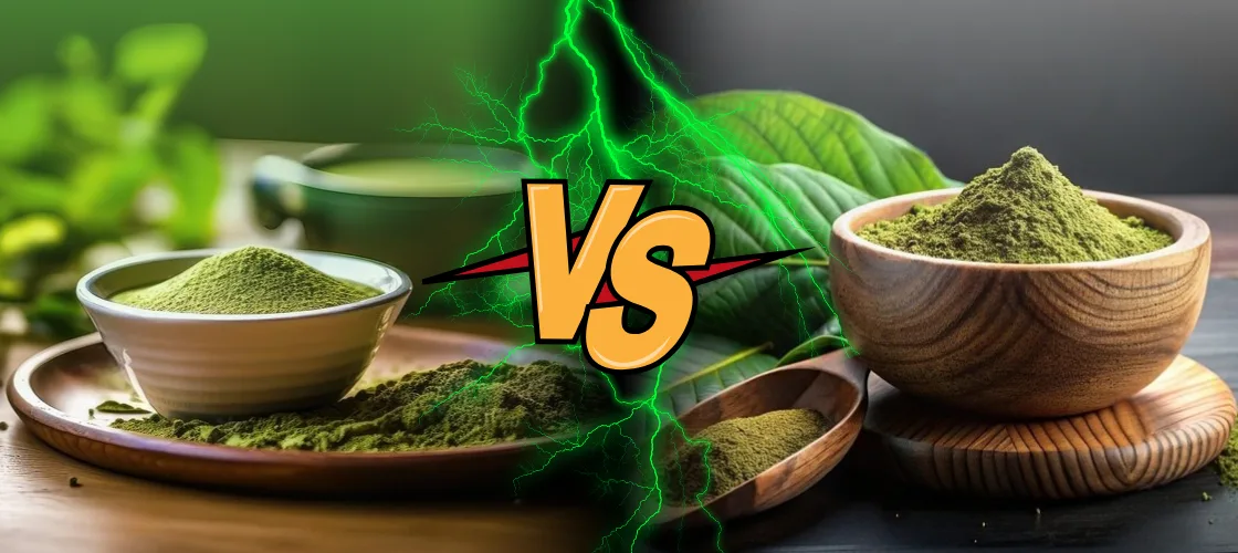 green vs white kratom