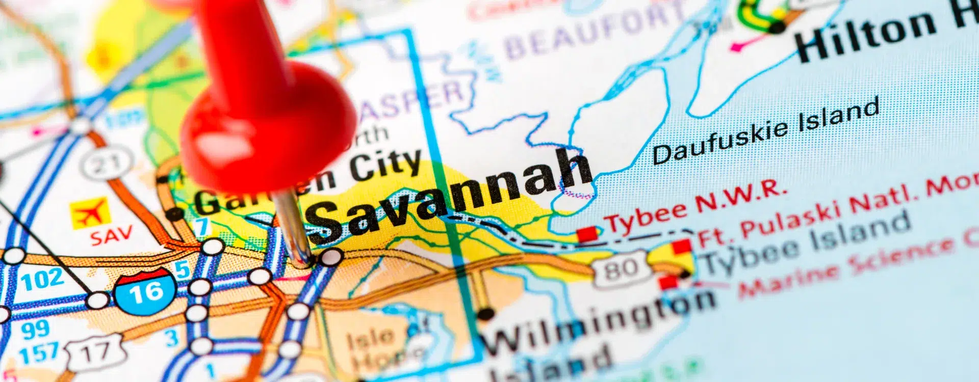 Savannah map
