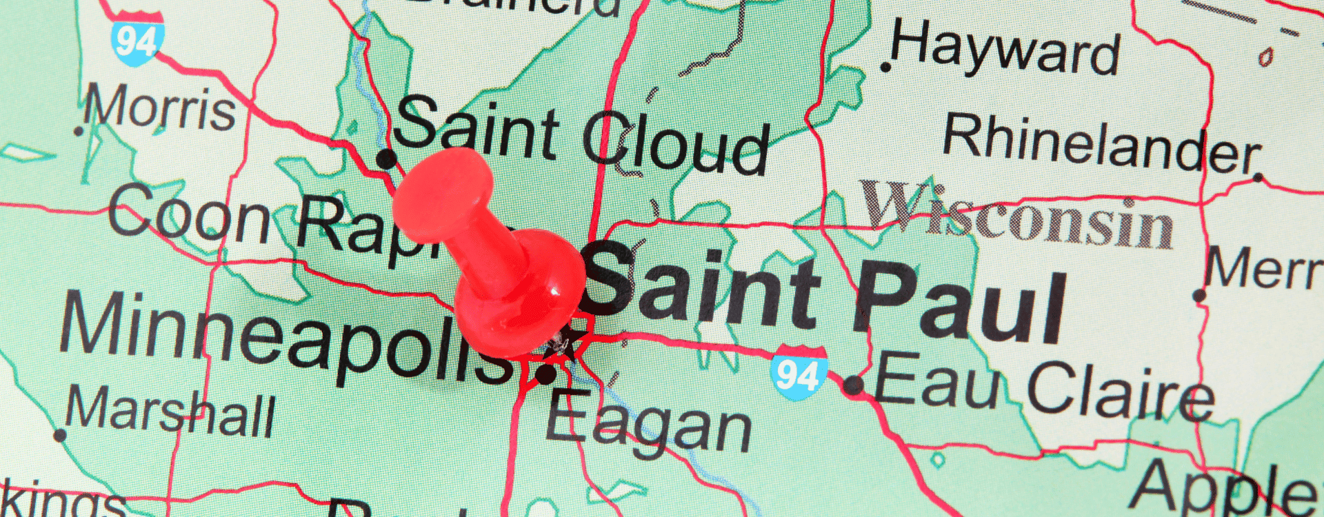 Saint Paul, Minnesota map